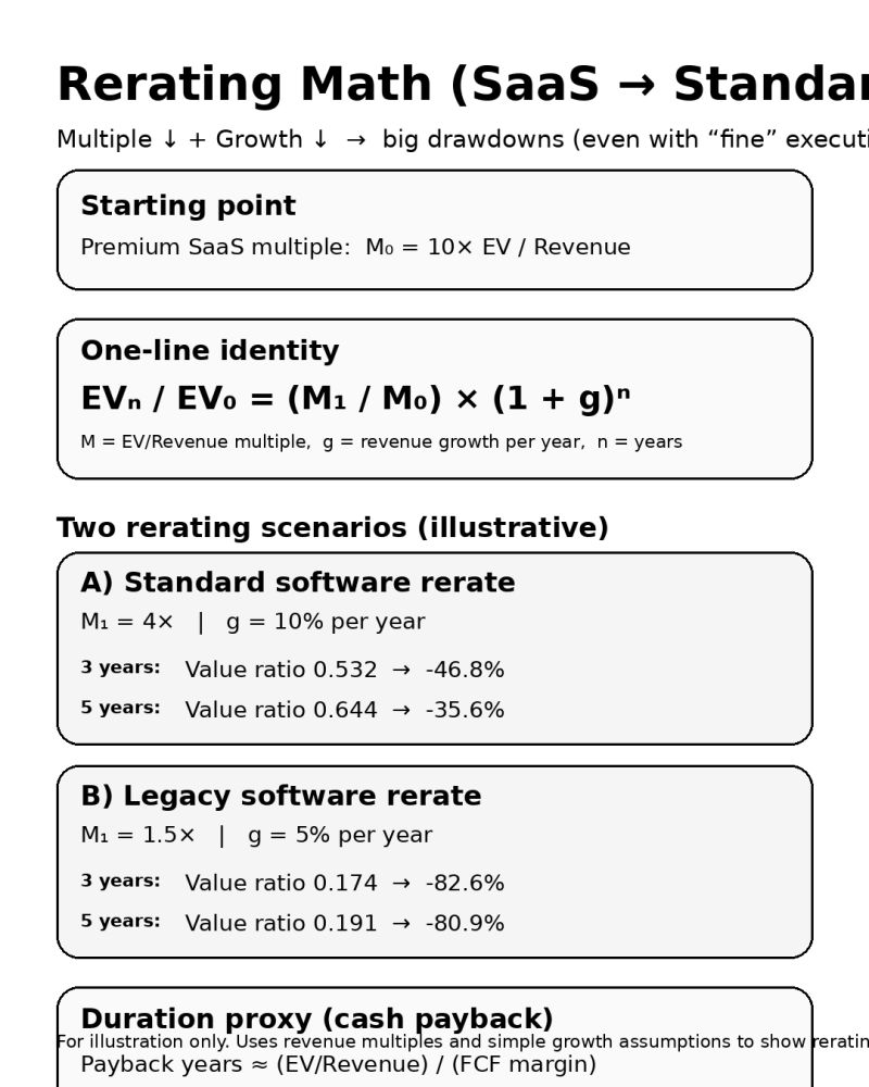 Systemic stress in private markets: NAV compression, refinancing freezes, and fund-leverage stress create 15-30 percent correlated impairment risk from technological obsolescence