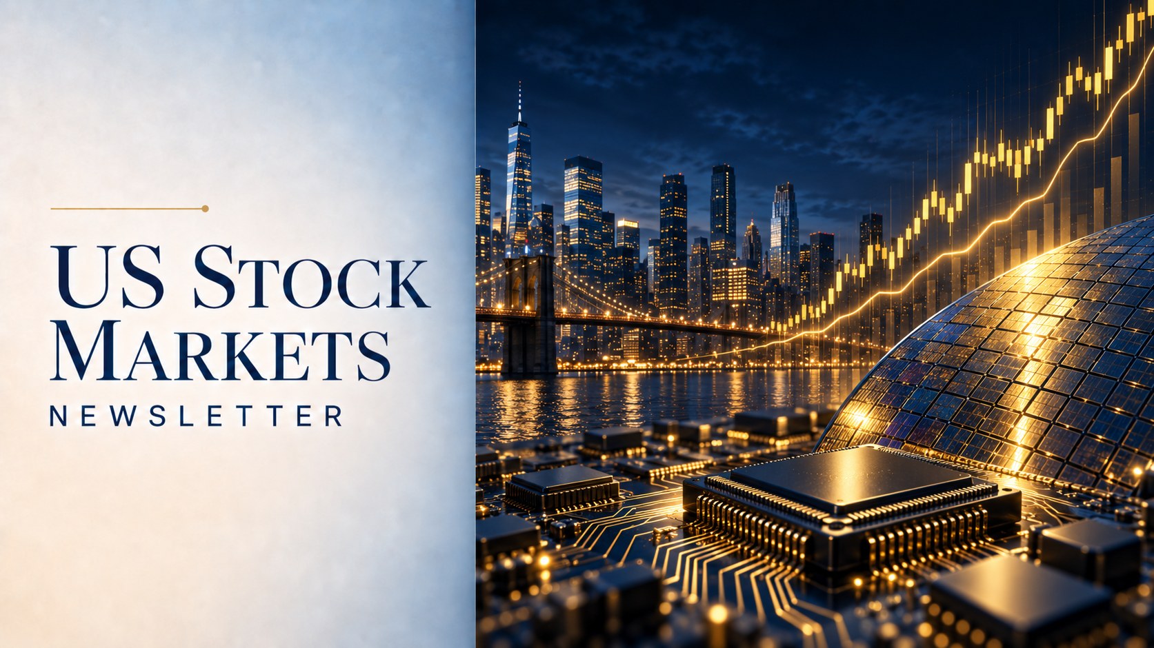 US Stock Markets weekly edition cover for 6 September 2026 — the number beat the beat; software gave back its year in a day, the chips came off the floor.