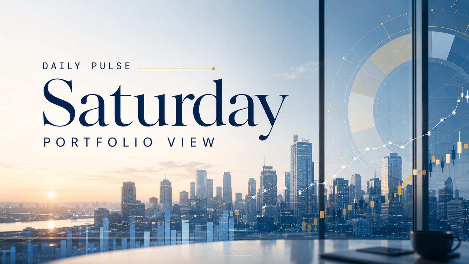 The Saturday trade-log edition cover for closelook.net — the week's options rolls, one position closed outright, and an equity rotation.