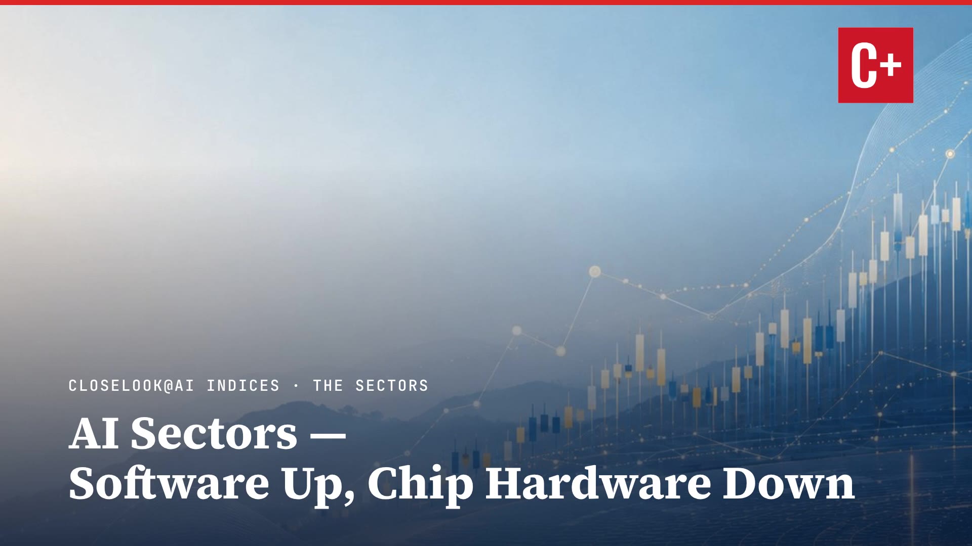 AI Sectors — Software Up, Chip Hardware Down