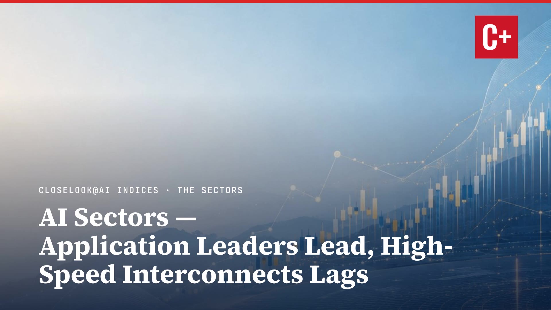 AI Sectors — Application Leaders Lead, High-Speed Interconnects Lags